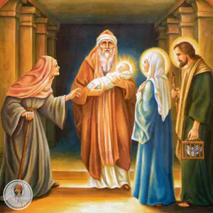 Contemplamos a apresentação do menino Jesus no Templo e a purificação de Nossa Senhora