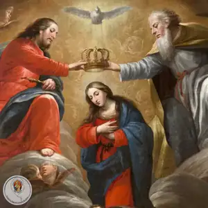 Contemplamos a Gloriosa Coroação de Maria Santíssima como Rainha do Céu e da Terra