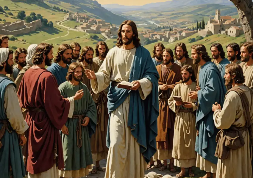 Homens reunidos em oração no Terço dos Homens na Igreja do Sagrado Coração de Jesus.