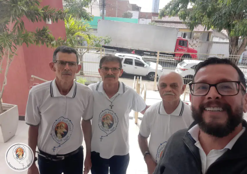 Terço dos Homens na acolhida